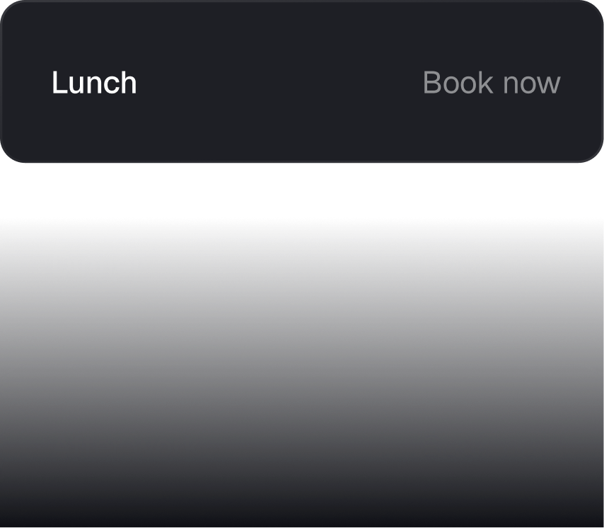 Restaurant experiences available to book on the website