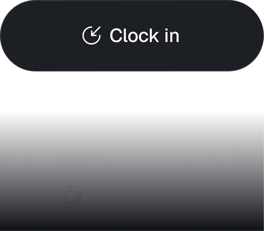 Staff tools for clock-ins, breaks and time worked